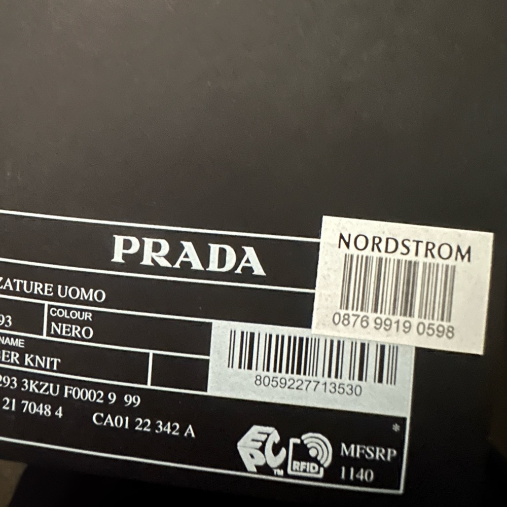 Prada men’s shoes